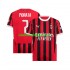 Camisola AC Milan UCL Font MORATA 7 Homem Equipamento Primeiro 2024-2025 Manga Curta
